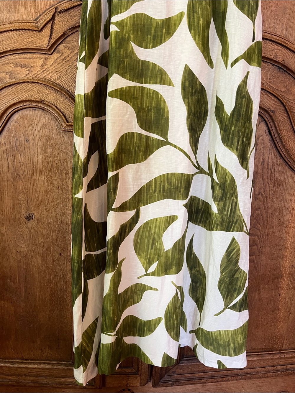 Antonio Melani M.G. Style Finley Linen Blend Sweetheart Neck Maxi Dress NWT - Picture 5 of 10